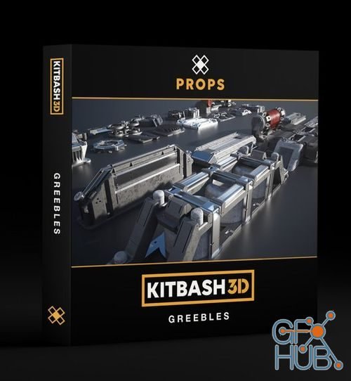 Kitbash3D – Props: Greebles