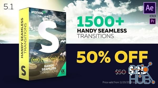 Videohive – Handy seamless transitions pack script v5.1