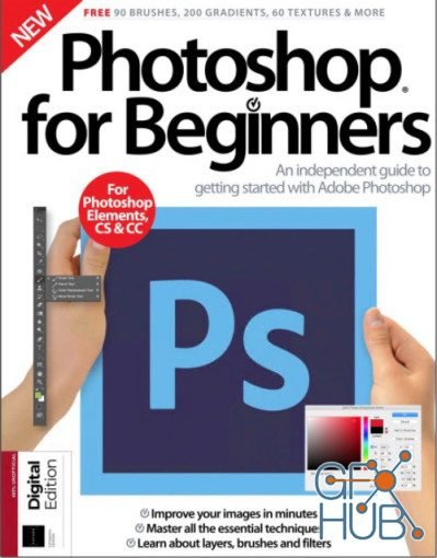 Photoshop For Beginners, 15th Edition 2018