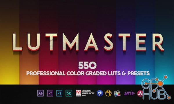 Cinepunch LUTMASTER Color Suite for Win-Mac