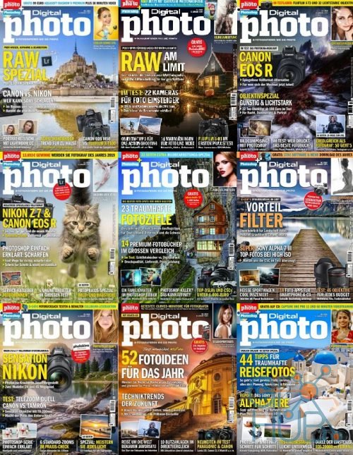 Digital Photo Germany - 2018 Full Year Issues Collection