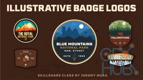 Skillshare – Logo Design: Adventurous Illustrative Badges