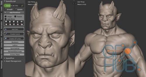 Gumroad – SpeedSculpt for Blender