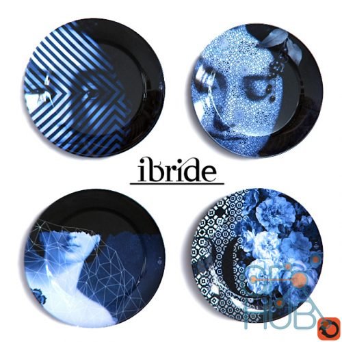 Decorative plates by Ibride
