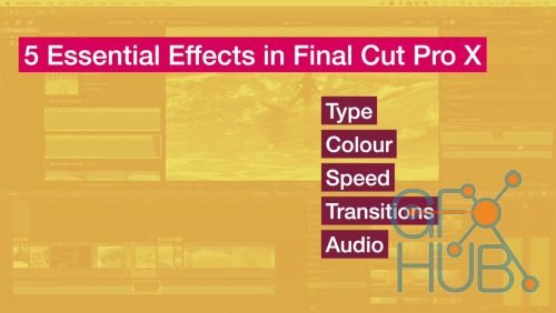 Skillshare – Final Cut Pro X – 5 Essential Effects that Every Video Editor Needs to Know