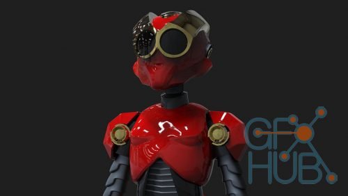 Designing Hard Surface Characters with ZBrush and Keyshot