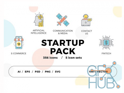 300+ Startup Icons Pack