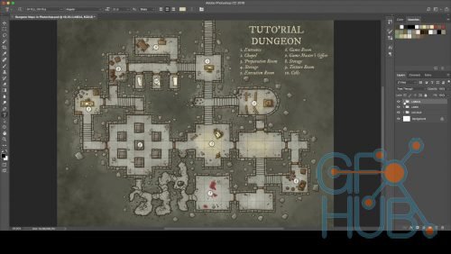 Skillshare – Dungeons in Photoshop