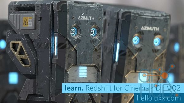 Helloluxx – Learn Redshift for Cinema 4D Vol. 2