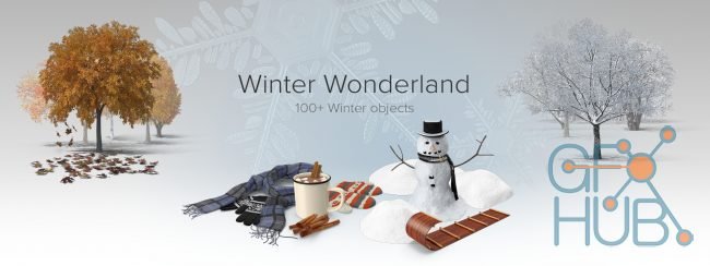 PixelSquid – Winter Wonderland Collection