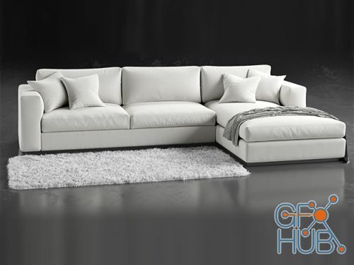 Etch&Bolts Eudora L-shaped sofa