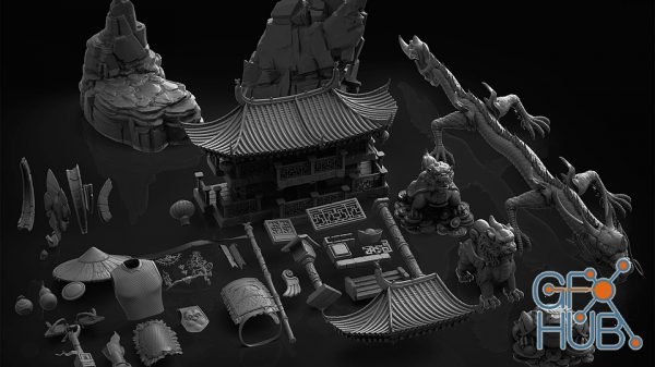 Cubebrush – Chinese complete kit