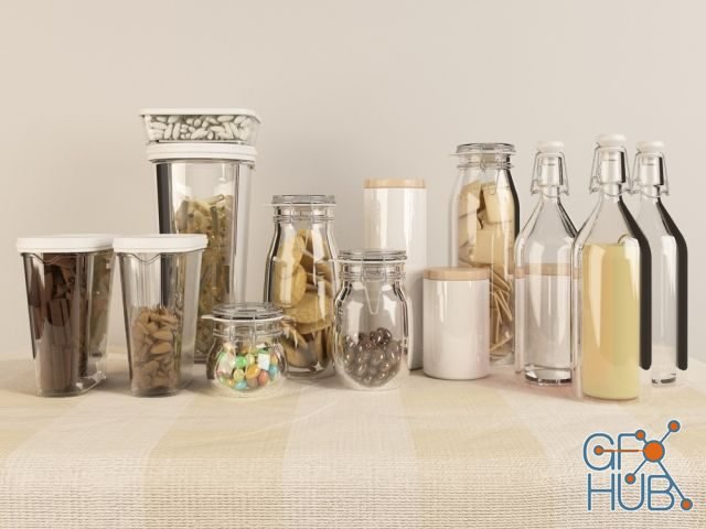 Kitchen set with dragee