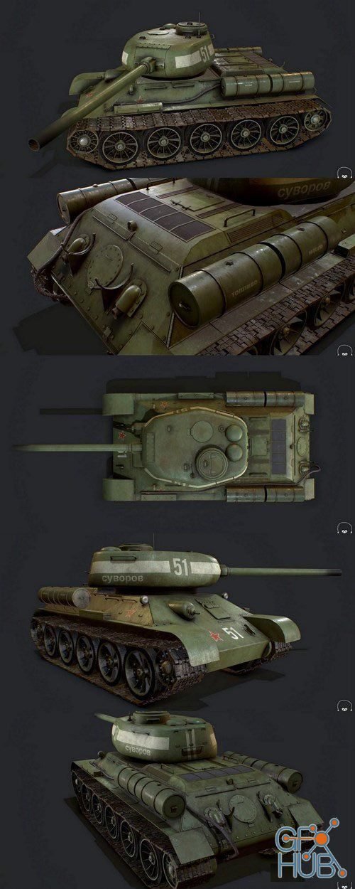 T-34-85 Tank