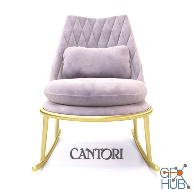 Aurora armchair by Cantori