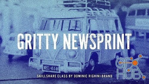 Skillshare – Gritty Newsprint Effect in Photoshop