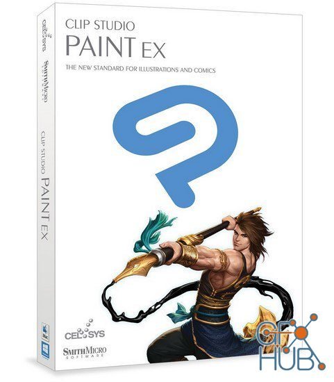 Clip Studio Paint EX 1.8.5 Multilingual & Materials for Win x64
