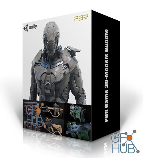 PBR Game 3D-Models Bundle December 2018