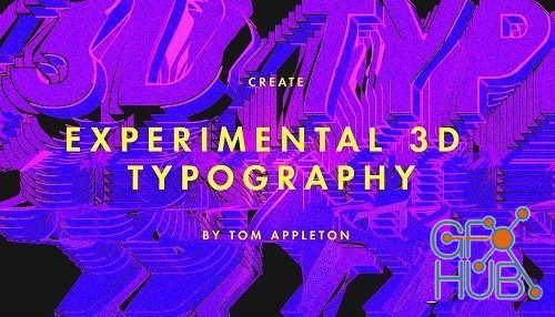 Skillshare – Create experimental 3D typography in Adobe Illustrator and Photoshop