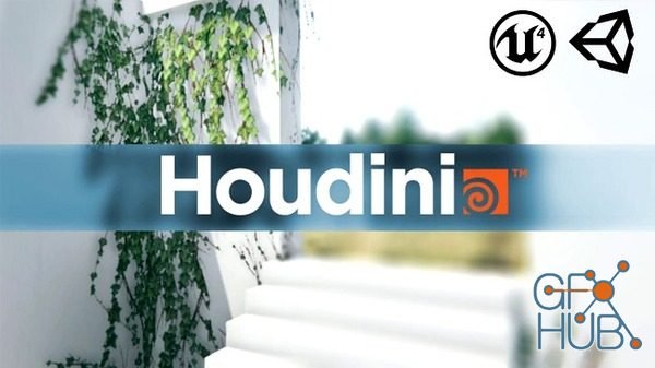 Udemy – Houdini Game Art – Create foliage for Games with Houdini (ENG/RUS)