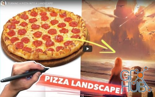 Patreon – Ross Tran Pizza Landscape Package and Blue Butterfly Package