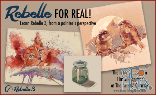 The Artists’ Quarter – Rebelle 3 – For Real! Self-study class