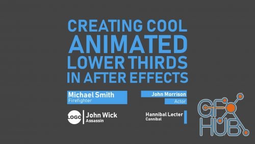 Skillshare – How to create cool animated lower thirds in After Effects (Updated)