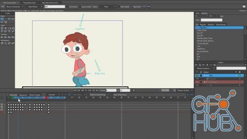 Skillshare – Character Animation in Moho/ Anime Studio: Run Cycle