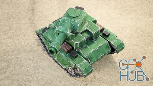 CGCookie – Creating Mini Tanks for a Mobile Game