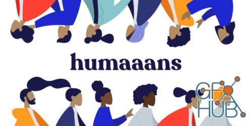 Skillshare - Making Humans with Humaaans - A fun way to make people illustrations to use anywhere!