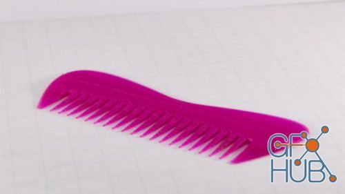 Skillshare - Fusion 360 for 3D Printing - Class 11 - Design a Hair Comb