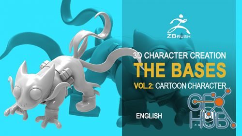 Cubebrush – Master 3D, Vol.2: Cartoon Modeling. Organic modeling