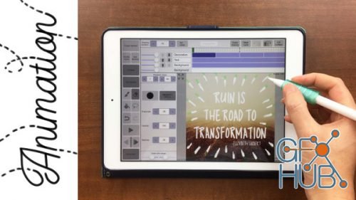 Skillshare - 3 Ways to Animate Your iPad Lettering using iMovie, Procreate, and RoughAnimator