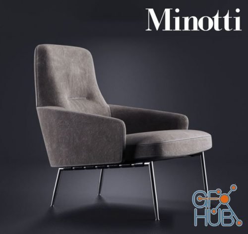 Armchair Coley by Minotti