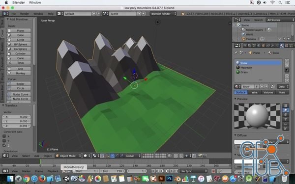 Skillshare – Make a Low Poly Scene In Blender and Unity in 30 Minutes!