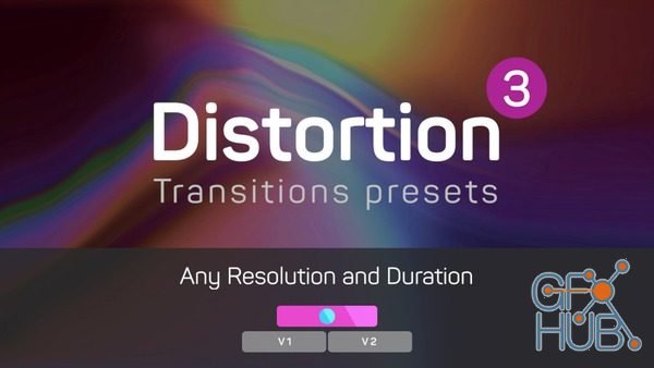 Distortion Transitions Presets 3 for Adobe Premiere Pro for Win/Mac