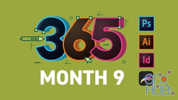 Skillshare - 365 Days Of Creativity - Month 9