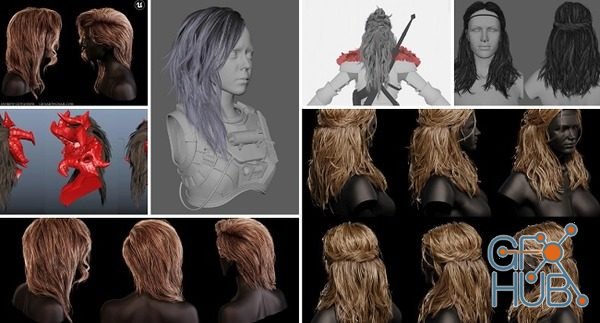 CGMA – Hair Creation for Games with Johan Lithvall