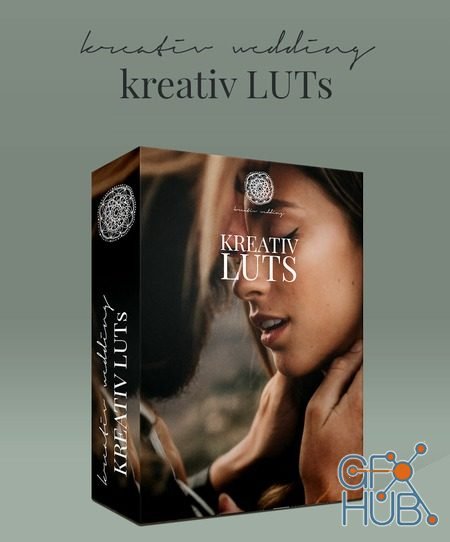 Kreativ Wedding LUTs Collection Win/Mac