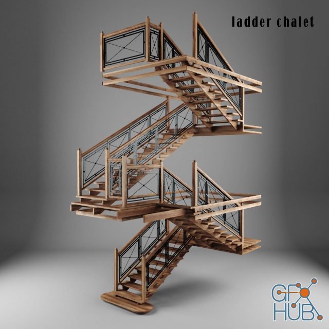 Ladder chalet