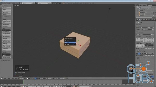 Skillshare – Intermediate Game Asset Creation – 3D Modeling in Blender