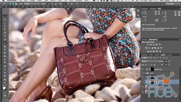 Karl Taylor Photography – Practical Demonstration on Fashion Retouch