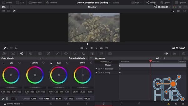 Skillshare – Color Correction and Color Grading of videos with DaVinci Resolve 15