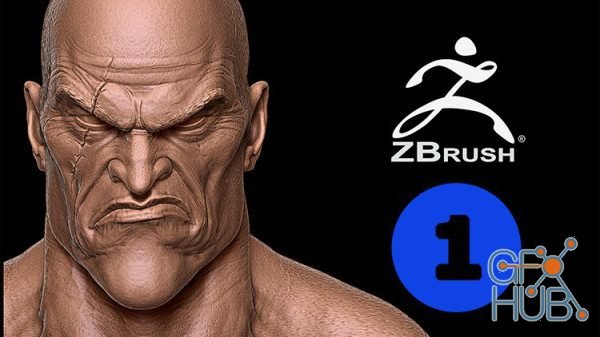 Skillshare - Vol. 1 Kratos in Zbrush En: Head and Body