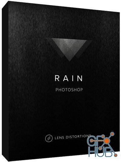 Lens Distortions – Rain for Photoshop