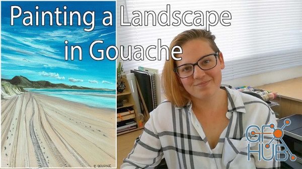 Skillshare - Paint a Landscape with Gouache