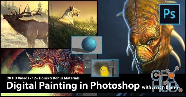 CreatureArtTeacher – Digital Painting in Photoshop by Aaron Blaise