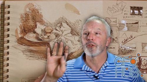 NMA - The Artist’s Sketchbook: Watercolor & Pen | Part 1 with Steve Huston