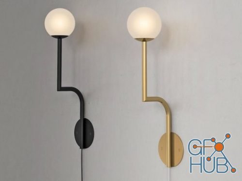 Wall lamp Mobil by Pholc
