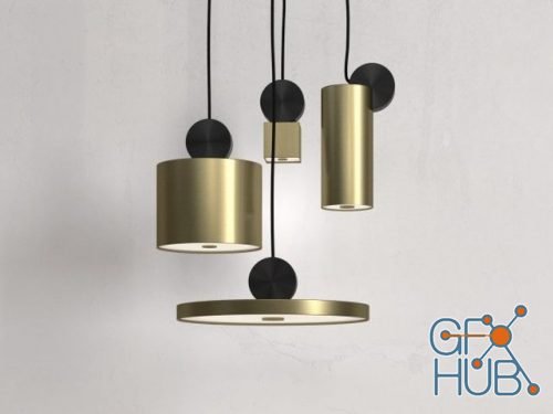 Calee pendants lamps by CVL